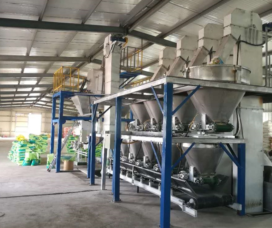 全水溶配方肥生产线设备 — 青岛安福源生物科技